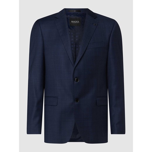 Marynarka na 2 guziki o kroju modern fit z żywej wełny model ‘Duncan’ Digel 27 Peek&Cloppenburg