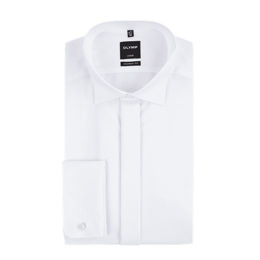 Koszula smokingowa o kroju regular fit z bawełny ze sklepu Peek&Cloppenburg  w kategorii Koszule męskie - zdjęcie 168315014