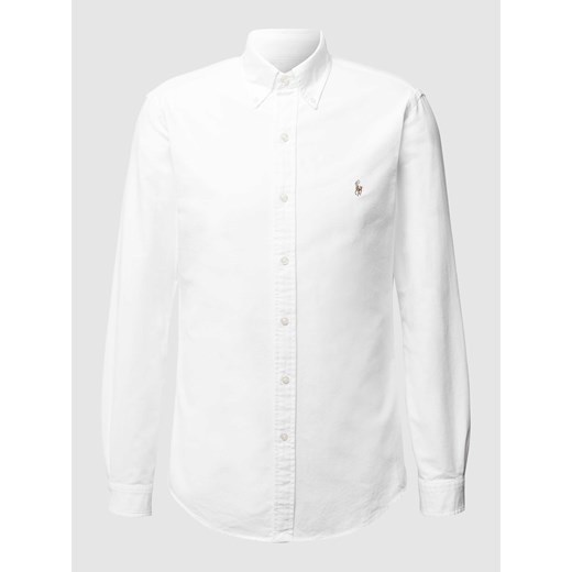 Koszula casualowa o kroju slim fit z tkaniny Oxford ze sklepu Peek&Cloppenburg  w kategorii Koszule męskie - zdjęcie 168315321