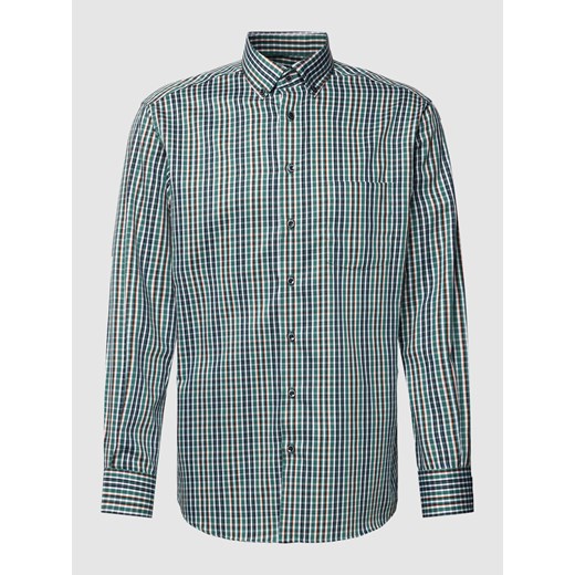 Koszula biznesowa w kratkę vichy ze sklepu Peek&Cloppenburg  w kategorii Koszule męskie - zdjęcie 168315484