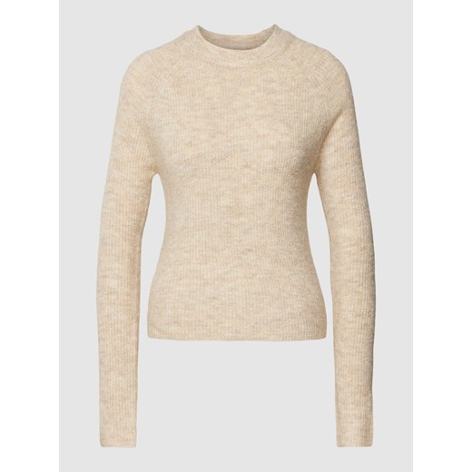 Sweter z dzianiny z raglanowymi rękawami model ‘ELLEN’ ze sklepu Peek&Cloppenburg  w kategorii Swetry damskie - zdjęcie 168316403