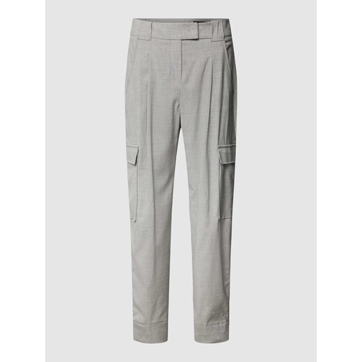 Spodnie z zakładkami w pasie ze sklepu Peek&Cloppenburg  w kategorii Spodnie damskie - zdjęcie 168316433