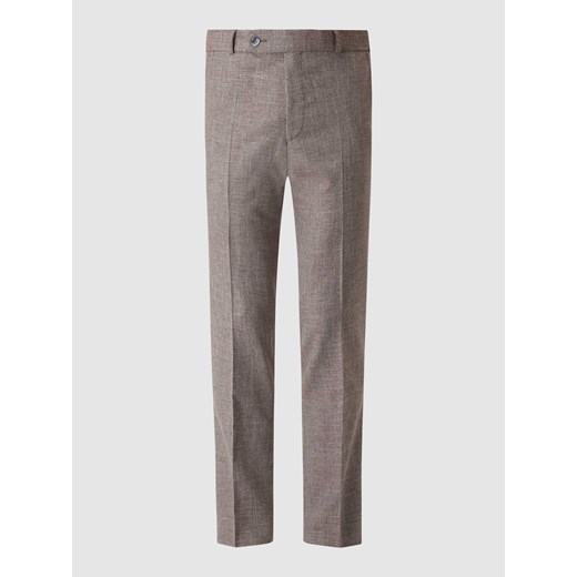 Spodnie do garnituru z dodatkiem lnu ze sklepu Peek&Cloppenburg  w kategorii Spodnie męskie - zdjęcie 168316481