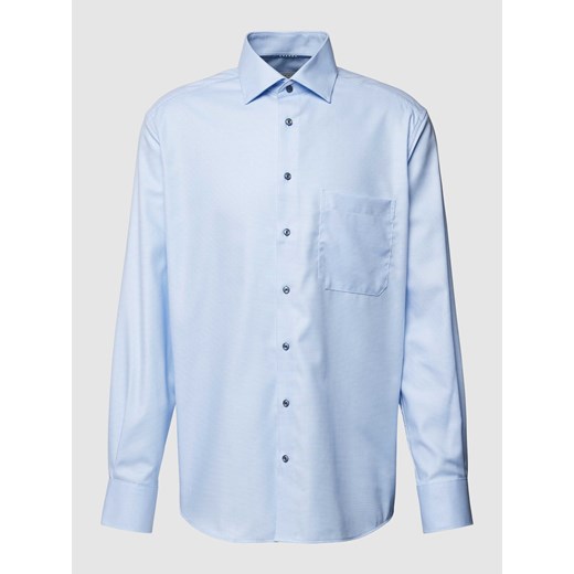 Koszula biznesowa o kroju comfort fit z kołnierzykiem typu kent ze sklepu Peek&Cloppenburg  w kategorii Koszule męskie - zdjęcie 168316483