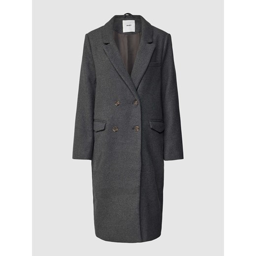 Krótki płaszcz z listwą guzikową model ‘BLAZA’ Object 34 Peek&Cloppenburg  okazyjna cena