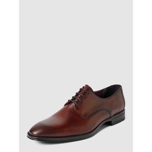 Półbuty ze skóry naturalnej model ‘GIDEON’ ze sklepu Peek&Cloppenburg  w kategorii Buty eleganckie męskie - zdjęcie 168319753