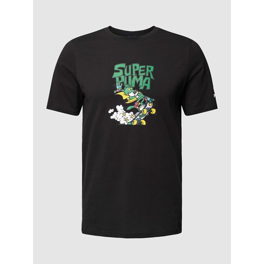T-shirt z nadrukowanym motywem model ‘CLASSICS’ ze sklepu Peek&Cloppenburg  w kategorii T-shirty męskie - zdjęcie 168320014
