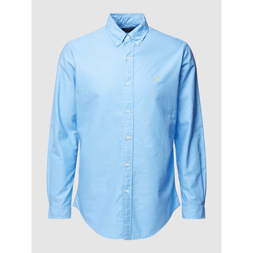 Koszula casualowa o kroju custom fit z kołnierzykiem typu button down ze sklepu Peek&Cloppenburg  w kategorii Koszule męskie - zdjęcie 168320274