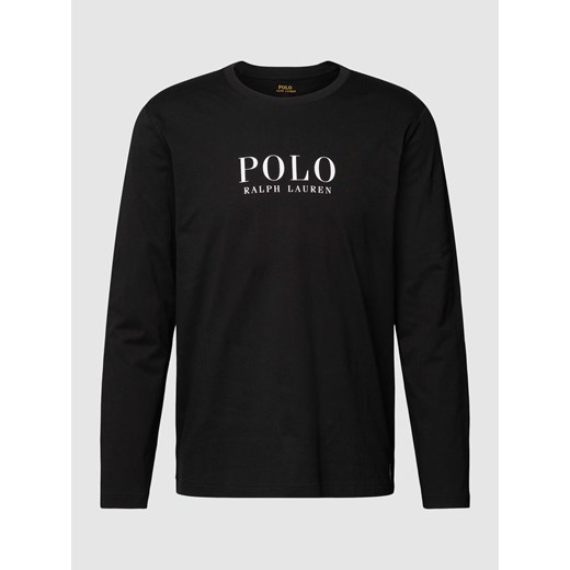 Bluzka z długim rękawem z dekoltem okrągłym ze sklepu Peek&Cloppenburg  w kategorii T-shirty męskie - zdjęcie 168320303