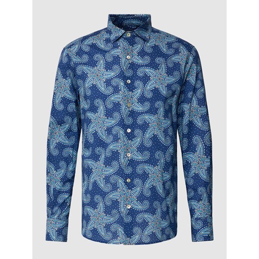 Koszula casualowa ze wzorem na całej powierzchni model ‘SIKELIA’ ze sklepu Peek&Cloppenburg  w kategorii Koszule męskie - zdjęcie 168320610