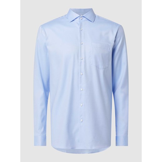 Koszula biznesowa o kroju regular fit z kieszenią na piersi ze sklepu Peek&Cloppenburg  w kategorii Koszule męskie - zdjęcie 168320794