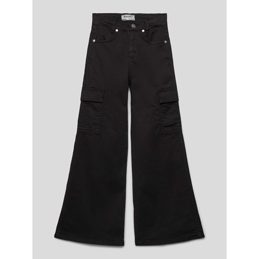 Spodnie materiałowe z nakładanymi kieszeniami ze sklepu Peek&Cloppenburg  w kategorii Spodnie dziewczęce - zdjęcie 168320983