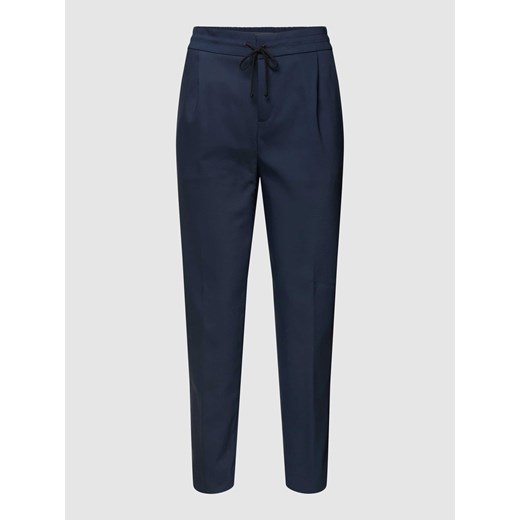 Spodnie materiałowe z elastycznym pasem ze sklepu Peek&Cloppenburg  w kategorii Spodnie damskie - zdjęcie 168320991