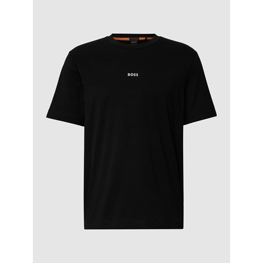 T-shirt z nadrukiem z logo ze sklepu Peek&Cloppenburg  w kategorii T-shirty męskie - zdjęcie 168321114