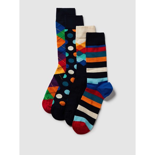 Skarpety w zestawie 4 szt. model ‘4-Pack Multi-color Socks’ ze sklepu Peek&Cloppenburg  w kategorii Skarpetki męskie - zdjęcie 168321153