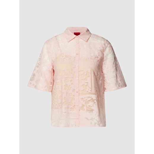 Bluzka koszulowa z listwą guzikową na całej długości model ‘Evish’ ze sklepu Peek&Cloppenburg  w kategorii Koszule damskie - zdjęcie 168321200