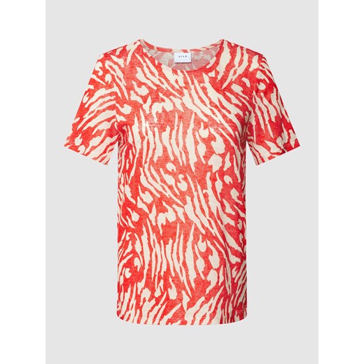 T-shirt ze wzorem na całej powierzchni model ‘SANJAY’ ze sklepu Peek&Cloppenburg  w kategorii Bluzki damskie - zdjęcie 168321211
