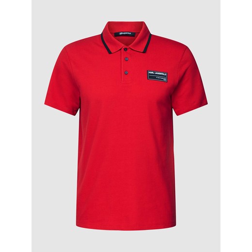 Koszulka polo z naszywką z logo ze sklepu Peek&Cloppenburg  w kategorii T-shirty męskie - zdjęcie 168321340