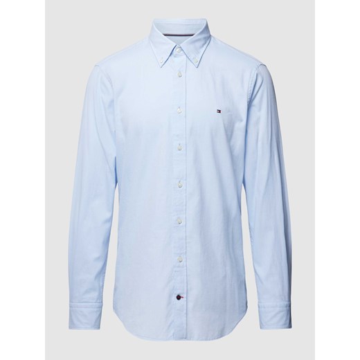 Koszula biznesowa o kroju Slim Fit z kołnierzykiem typu button down ze sklepu Peek&Cloppenburg  w kategorii Koszule męskie - zdjęcie 168321693