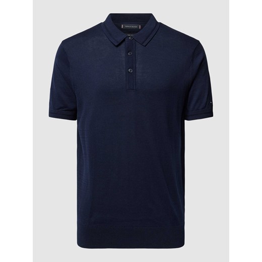 Koszulka polo w jednolitym kolorze ze sklepu Peek&Cloppenburg  w kategorii T-shirty męskie - zdjęcie 168322140