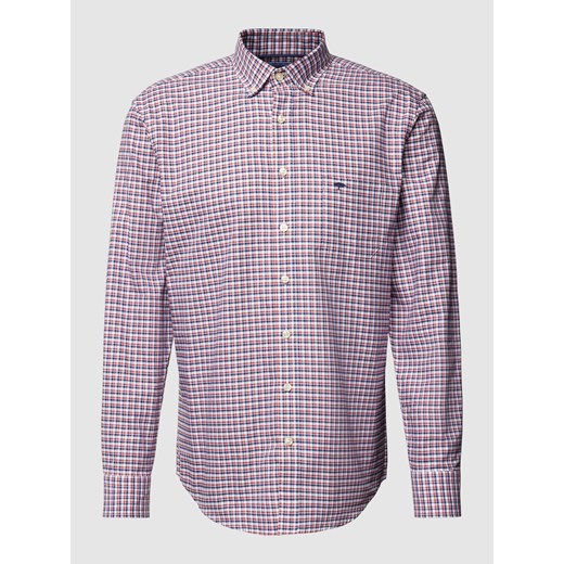 Koszula casualowa o kroju slim fit z detalem z logo ze sklepu Peek&Cloppenburg  w kategorii Koszule męskie - zdjęcie 168322232