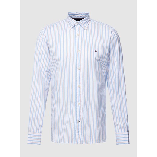 Koszula casualowa o kroju regular fit z wzorem w paski ze sklepu Peek&Cloppenburg  w kategorii Koszule męskie - zdjęcie 168322604