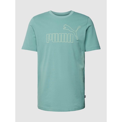 T-shirt z nadrukiem z logo model ‘ELEVATED’ ze sklepu Peek&Cloppenburg  w kategorii T-shirty męskie - zdjęcie 168323091