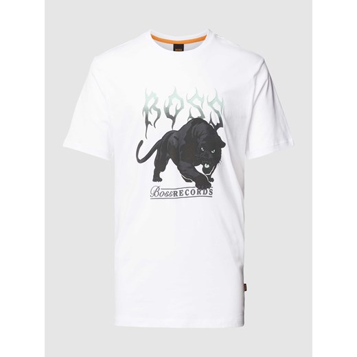 T-shirt z nadrukiem z logo model ‘Pantera’ M Peek&Cloppenburg 