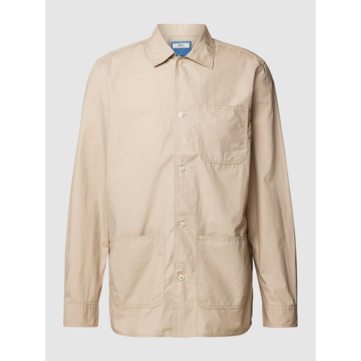 Koszula biznesowa o kroju slim fit z kieszenią na piersi ze sklepu Peek&Cloppenburg  w kategorii Koszule męskie - zdjęcie 168323321