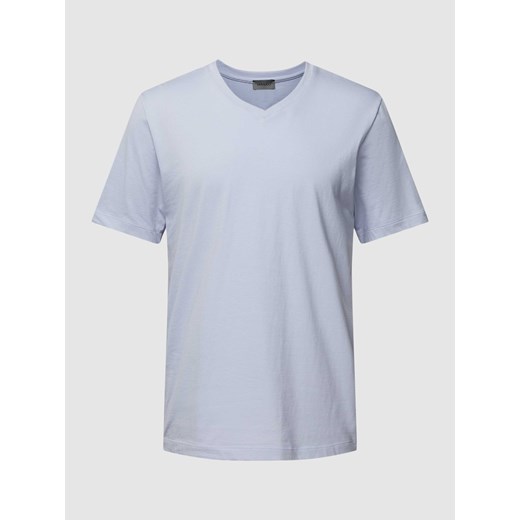 T-shirt z dekoltem w serek ze sklepu Peek&Cloppenburg  w kategorii T-shirty męskie - zdjęcie 168323601