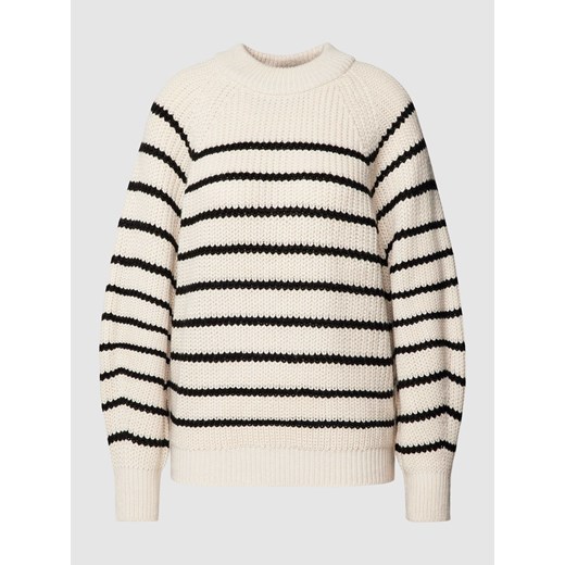 Sweter z dzianiny ze wzorem w paski model ‘MIBA’ ze sklepu Peek&Cloppenburg  w kategorii Swetry damskie - zdjęcie 168323691