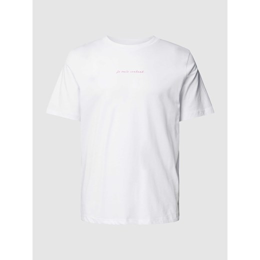 T-shirt z nadrukiem z logo model ‘LAPALM’ XL wyprzedaż Peek&Cloppenburg 