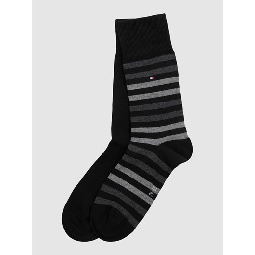 Skarpety z detalem z logo w zestawie 2 szt. model ‘DUO STRIPE SOCK’ ze sklepu Peek&Cloppenburg  w kategorii Skarpetki męskie - zdjęcie 168323773
