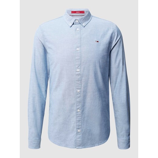 Koszula casualowa o kroju slim fit z tkaniny Oxford ze sklepu Peek&Cloppenburg  w kategorii Koszule męskie - zdjęcie 168324083