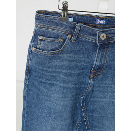 Jeansy o kroju slim fit z dodatkiem streczu model ‘Glenn’ Jack & Jones 134 Peek&Cloppenburg 
