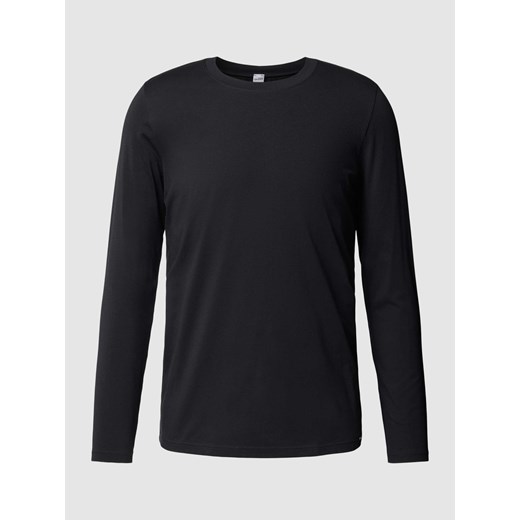 Bluzka z długim rękawem i detalem z logo ze sklepu Peek&Cloppenburg  w kategorii T-shirty męskie - zdjęcie 168324450
