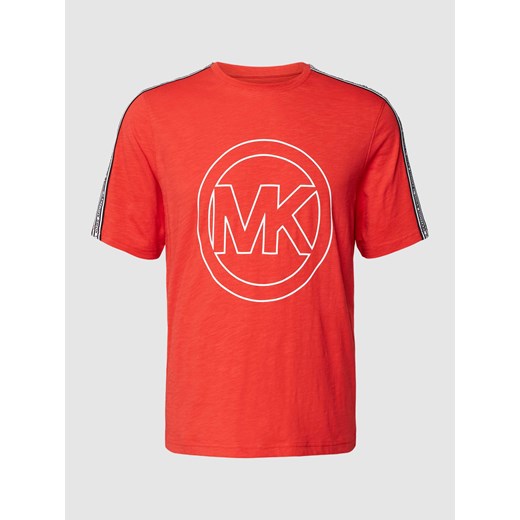 T-shirt z nadrukiem z logo ze sklepu Peek&Cloppenburg  w kategorii T-shirty męskie - zdjęcie 168325010