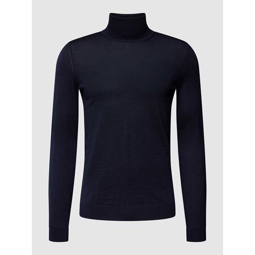 Sweter z dzianiny z golfem model ‘Musso’ ze sklepu Peek&Cloppenburg  w kategorii Swetry męskie - zdjęcie 168325232