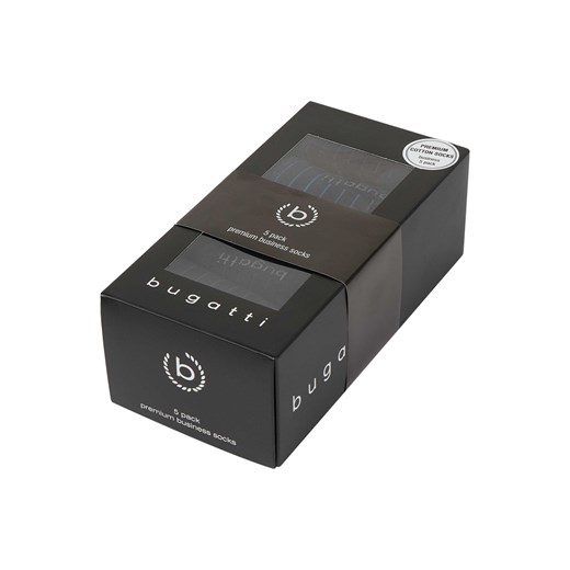 Skarpety z dodatkiem streczu w zestawie 5 szt. Bugatti 43/46 okazja Peek&Cloppenburg 