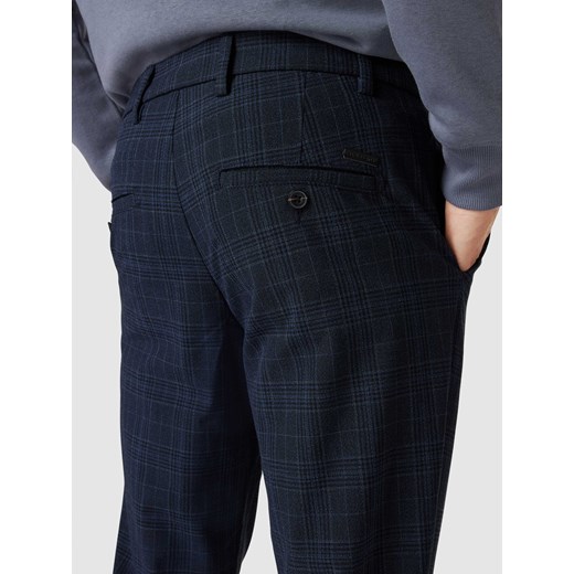 Spodnie do garnituru o kroju slim fit z efektem melanżowym model ‘MARCO’ Jack & Jones 31/32 Peek&Cloppenburg 