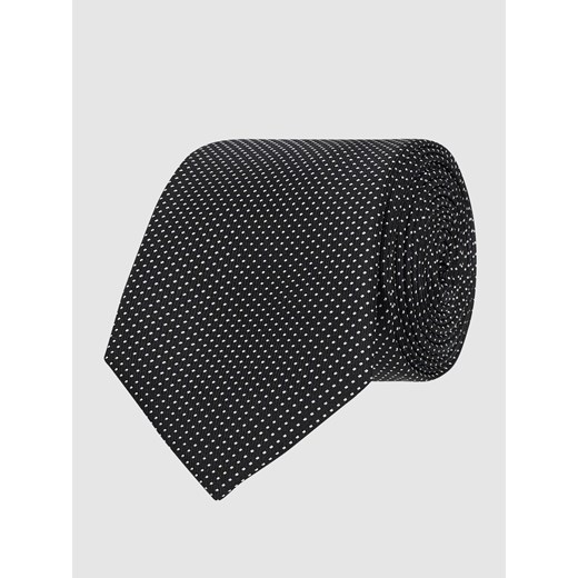 Krawat jedwabny ze wzorem na całej powierzchni ze sklepu Peek&Cloppenburg  w kategorii Krawaty - zdjęcie 168325742
