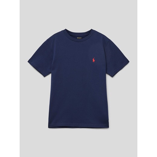T-shirt chłopięce granatowy Polo Ralph Lauren 
