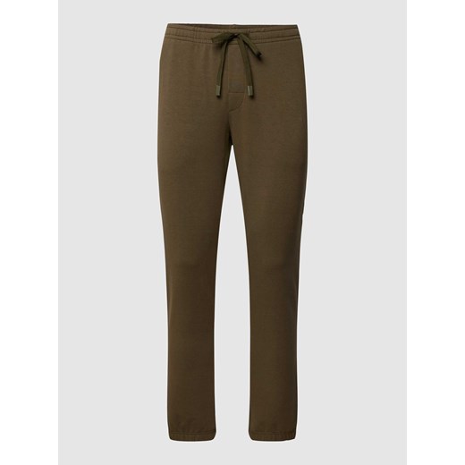 Spodnie dresowe z tunelem model 'Enjoy' ze sklepu Peek&Cloppenburg  w kategorii Spodnie męskie - zdjęcie 168326414