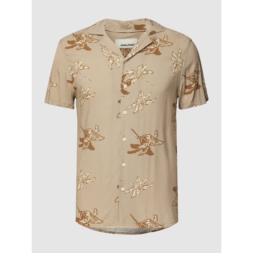 Koszula casualowa z nadrukiem z motywem model ‘BIG PALM’ ze sklepu Peek&Cloppenburg  w kategorii Koszule męskie - zdjęcie 168326720