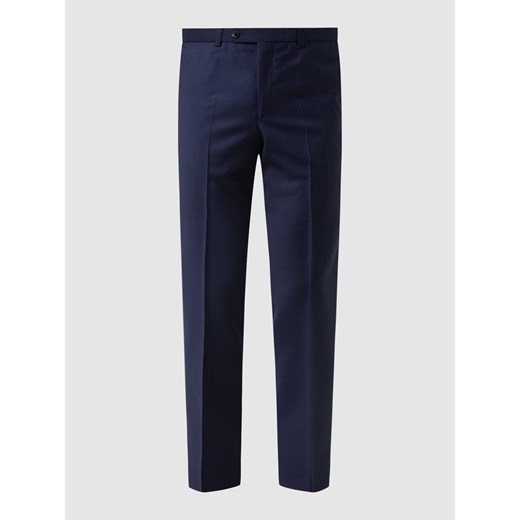 Spodnie do garnituru o kroju modern fit z żywej wełny model ‘Per’ ze sklepu Peek&Cloppenburg  w kategorii Spodnie męskie - zdjęcie 168326730