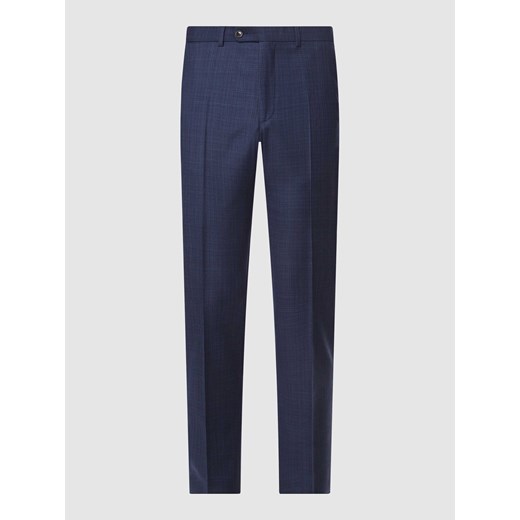Spodnie do garnituru o kroju modern fit z żywej wełny model ‘Per’ ze sklepu Peek&Cloppenburg  w kategorii Spodnie męskie - zdjęcie 168326923