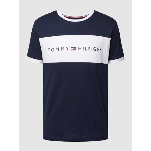 T-shirt z nadrukiem z logo Tommy Hilfiger M Peek&Cloppenburg 