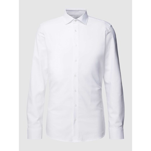 Koszula biznesowa o kroju Super Slim Fit z kołnierzykiem typu kent ze sklepu Peek&Cloppenburg  w kategorii Koszule męskie - zdjęcie 168327373