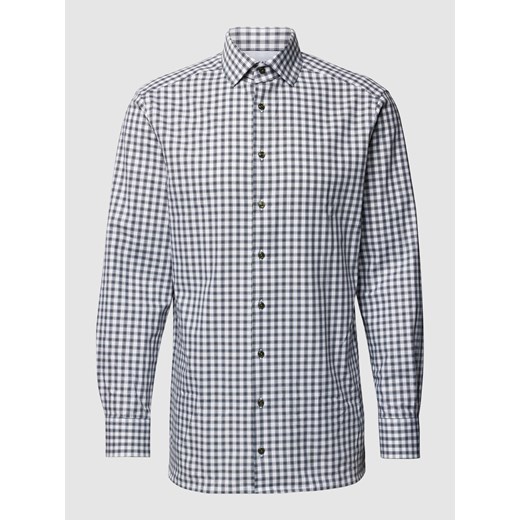 Koszula casualowa o kroju modern fit ze wzorem w kratę model ‘Global’ ze sklepu Peek&Cloppenburg  w kategorii Koszule męskie - zdjęcie 168327444