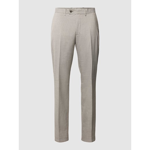 Spodnie materiałowe z wzorem na całej powierzchni ze sklepu Peek&Cloppenburg  w kategorii Spodnie męskie - zdjęcie 168327614